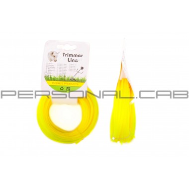 Лісочка мотокоси Ø2,4mm, 15 метрів (зірка)