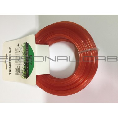 Леска мотокосы Ø3,0mm, 15 метров (звезда)