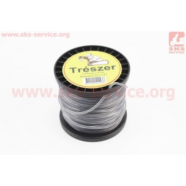 Леска d-2,7mm, 67м "квадрат", двухкомпонентная