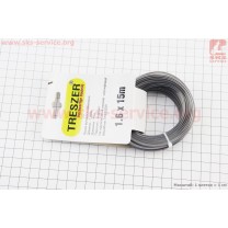 Леска d-1,6mm, 15м "квадрат", двухкомпонентная