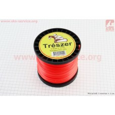 Леска d-2,4mm, 117м "звезда"