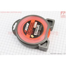 Леска d-3,0mm, 15м "звезда"