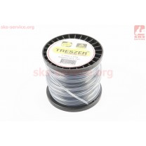 Леска d-3,3mm, 42м "квадрат", двухкомпонентная