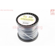 Леска d-3,3mm, 42м "квадрат", двухкомпонентная