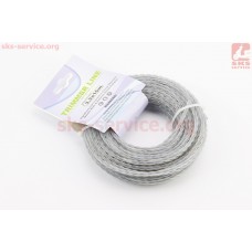 Леска d-3,3mm, 15м "сверло", двухкомпонентная