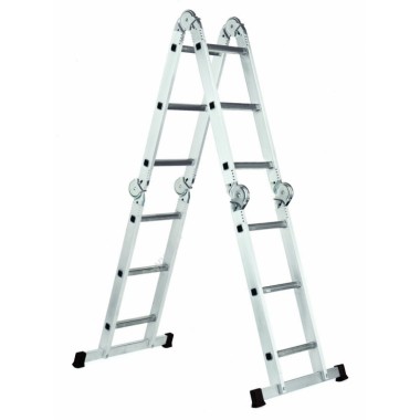 Лестница шарнирная Werk LC2412 (4х3)