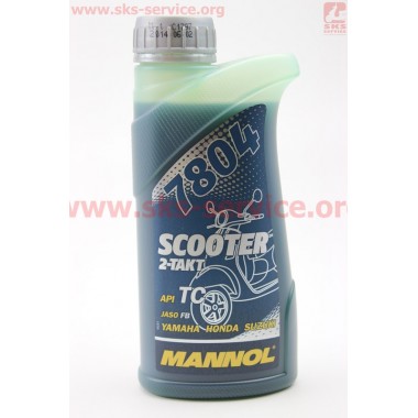 2T SCOOTER масло для 2-х такт. высокооборотистых двигателей, 0,500л