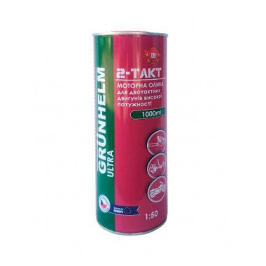 Масло моторное - 2-TAKT SEMISYNT ULTRA (1л) (GRUNHELM)