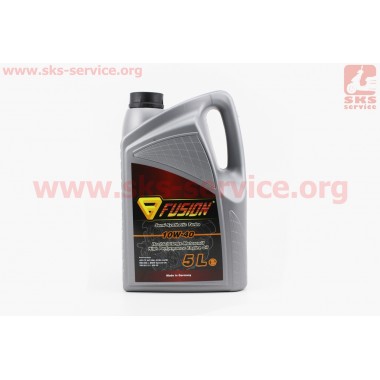 10W-40 Turbo - масло полусинтетическое, для бензиновых и дизельных двигателей, 5л (производство Германия)