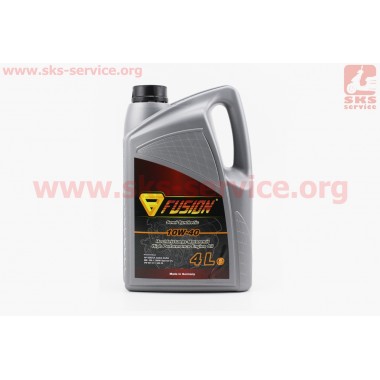 10W-40 масло полусинтетическое, для бензиновых и дизельных двигателей, 4л (производство Германия)