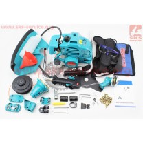 Мотокоса Makita 1E40F-5 - 2,9кВт (леска+нож 3Т,40Тпобедит, труба Ø28мм)