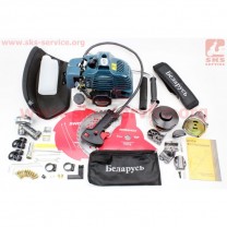 Мотокоса БЕЛАРУСЬ БГ4200М - 4,2кВт (шпуля-1шт, +нож-1шт 40Тпобедит, труба Ø26мм)