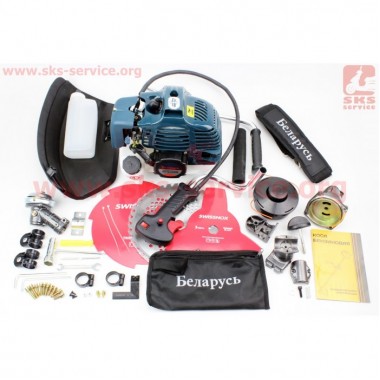 Мотокоса БЕЛАРУСЬ БГ4200М - 4,2кВт (шпуля-1шт, +нож-1шт 40Тпобедит, труба Ø26мм)