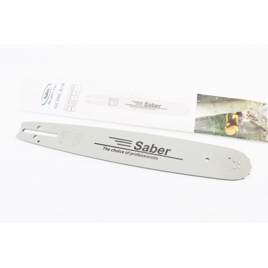 Шина для бензопилы 15" (38,5см) 325 паз 1,3 мм 64 звена SABER отв. натяжителя - круг