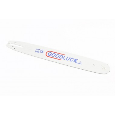Шина для бензопилы 16" (40см) 3/8 паз 1,3 мм 56/57 звеньев GoodLuck (подходит на электропилы)