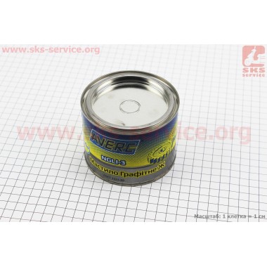 Смазка - "Графитная " NGLI-3, 400g (для тяжелонагруженных тихоходных механизмов)