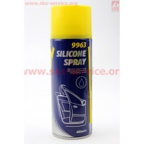 SILIKONE SPRAY - Силиконовая смазка, водоотталкивающая, Аэрозоль 450ml