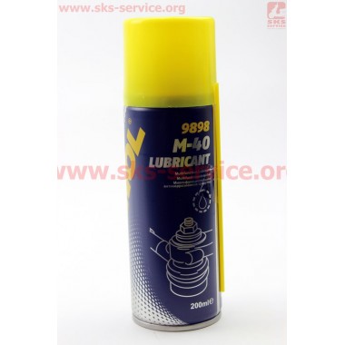 M40 - Проникающая смазка (аналог WD-40) Аэрозоль 200ml