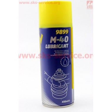 M40 - Проникающая смазка (аналог WD-40) Аэрозоль 450ml