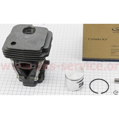 Цилиндро-поршневая группа (цпг) для бензопилы Husqvarna 445/450 44мм (палец 10мм) "черный"