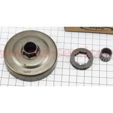 Тарелка сцепления + звезда 325-7 для бензопилы Husqvarna-50/51/55/154/254/262, Partner-400/500/545/5000/5100, JONSERED-490/590, POULAN-325 + сепаратор