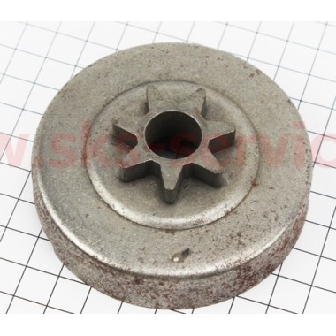 Тарелка сцепления "звезда" 3/8-7 для бензопилы Husqvarna-365/371/372, JONSERED-CS2165/2171/2172