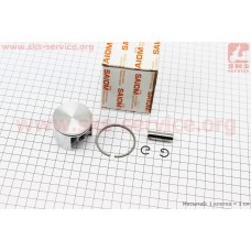 Поршень, палец, кольца, к-кт 44мм (палец 10мм), Макita 115, Dolmar 115, ИНДИЯ