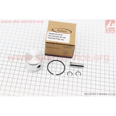 Поршень, палець, кільце, к-кт 38мм (палець 10мм) OLEO MAC 937/GS370, для EFCO 137/MT3700