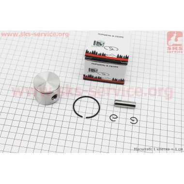 Поршень, палец, кольцо, к-кт 38мм (палец 10мм) OLEO MAC 937/GS370, для EFCO 137/MT3700