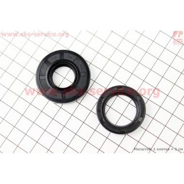 Сальник (24x35x7+18x40x7) к-кт 2шт бензопилы ДРУЖБА