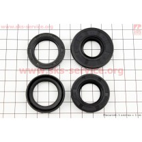 Сальник (24x35x7-2шт+18x40x7+20x35x7) к-кт 4шт бензопилы ДРУЖБА