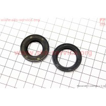 Сальники редуктора (24x35x7+20x35x7) к-кт 2шт ДРУЖБА, УРАЛ