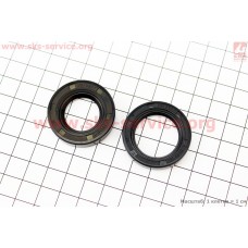 Сальники редуктора (24x35x7+20x35x7) к-кт 2шт ДРУЖБА, УРАЛ