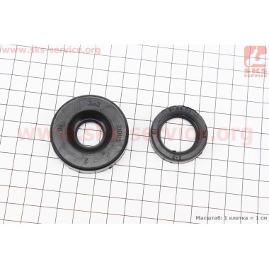 Сальник (24x35x7+18x47x10) к-кт 2шт бензопилы УРАЛ