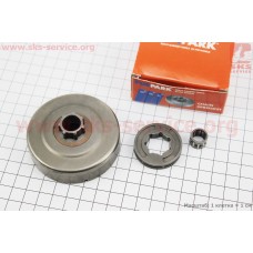 Тарелка сцепления + звезда 3/8-7 MS-170/171/180/181/190T/191T/210/211/230/250 + сепаратор
