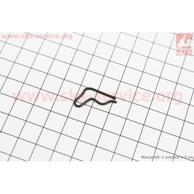 Скоба собачки стартера для бензопилы Stihl MS-170/180/210/211C/230/250/360/361/362/440/441 Тип №3 на одну собачку