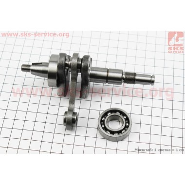 Коленвал, палец 10мм для бензопилы Stihl MS-180 + сепаратор + подшипник 2шт
