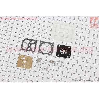 Ремонтный комплект карбюратора для бензопилы Stihl MS-170/180, 10 деталей