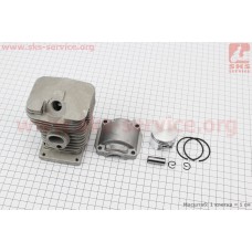 Цилиндр к-кт (цпг) MS-180 38мм (палец 10мм)+поддон