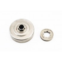 Тарелка сцепления + звезда 3/8-7 ST MS-170/171/180/181/190T/191T/210/211/230/250