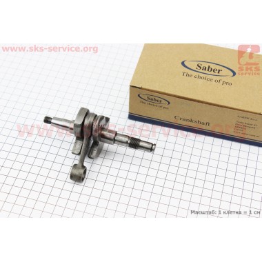 Коленвал, палец 10мм для бензопилы Stihl MS-240/260