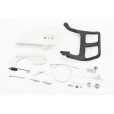 Ручка тормоза для бензопилы ST MS-170/180 +крышка+пружины+шпильки+натяжитель+зубы к-кт