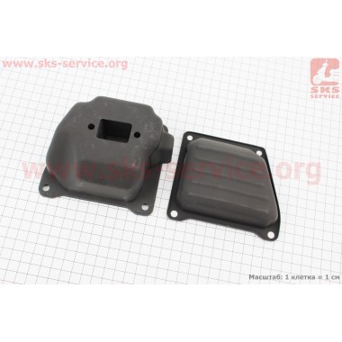 Глушитель в сборе для бензопилы Stihl MS-650/660