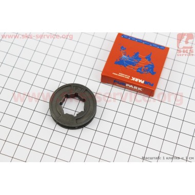 Звезда цепи 3/8-7 d=17мм