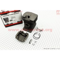 Цилиндр к-кт (цпг) MS-180 38мм (палец 10мм) "черный"+поддон