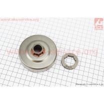 Тарелка сцепления + звезда 3/8-7 MS-340/360