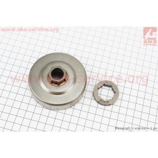 Тарелка сцепления + звезда 3/8-7 MS-340/360