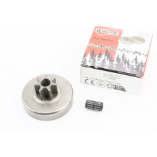 Тарелка сцепления "звезда" 325-7 для бензопилы ST MS-028 + подшипник, "PRO SERIA"