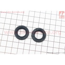 Сальник коленвала 15x25x5 MS-170/171/180/181/190/191/210/211/211C/230/231/250/270/271/280/291/311/391-лев. или прав., к-кт 2шт, синий