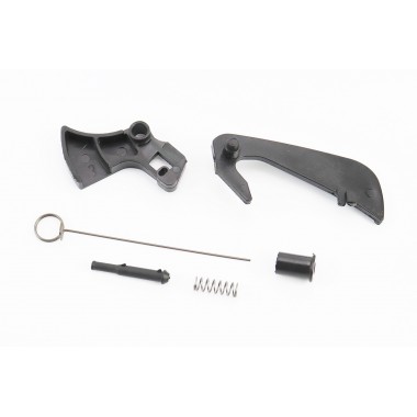 Курок газу китайської бензопили - механізм, 6 деталей, к-кт